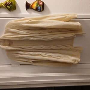 Women's Long-sleeved Open Front Sweater